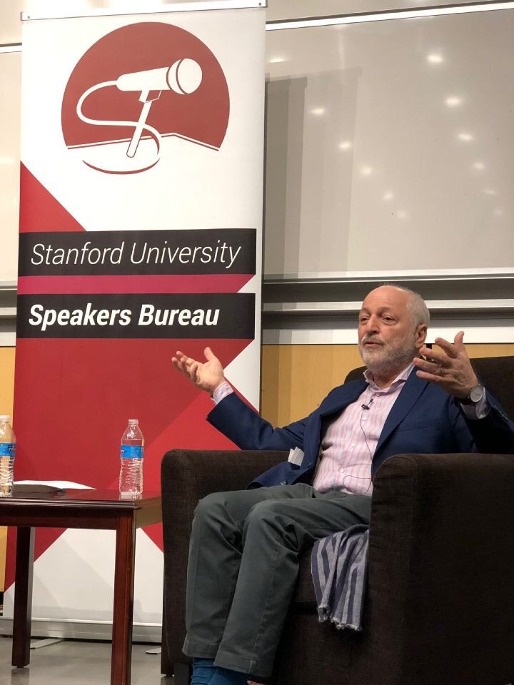 André Aciman speaking at Stanford University from Stanford Speakers Bureau (SSB)