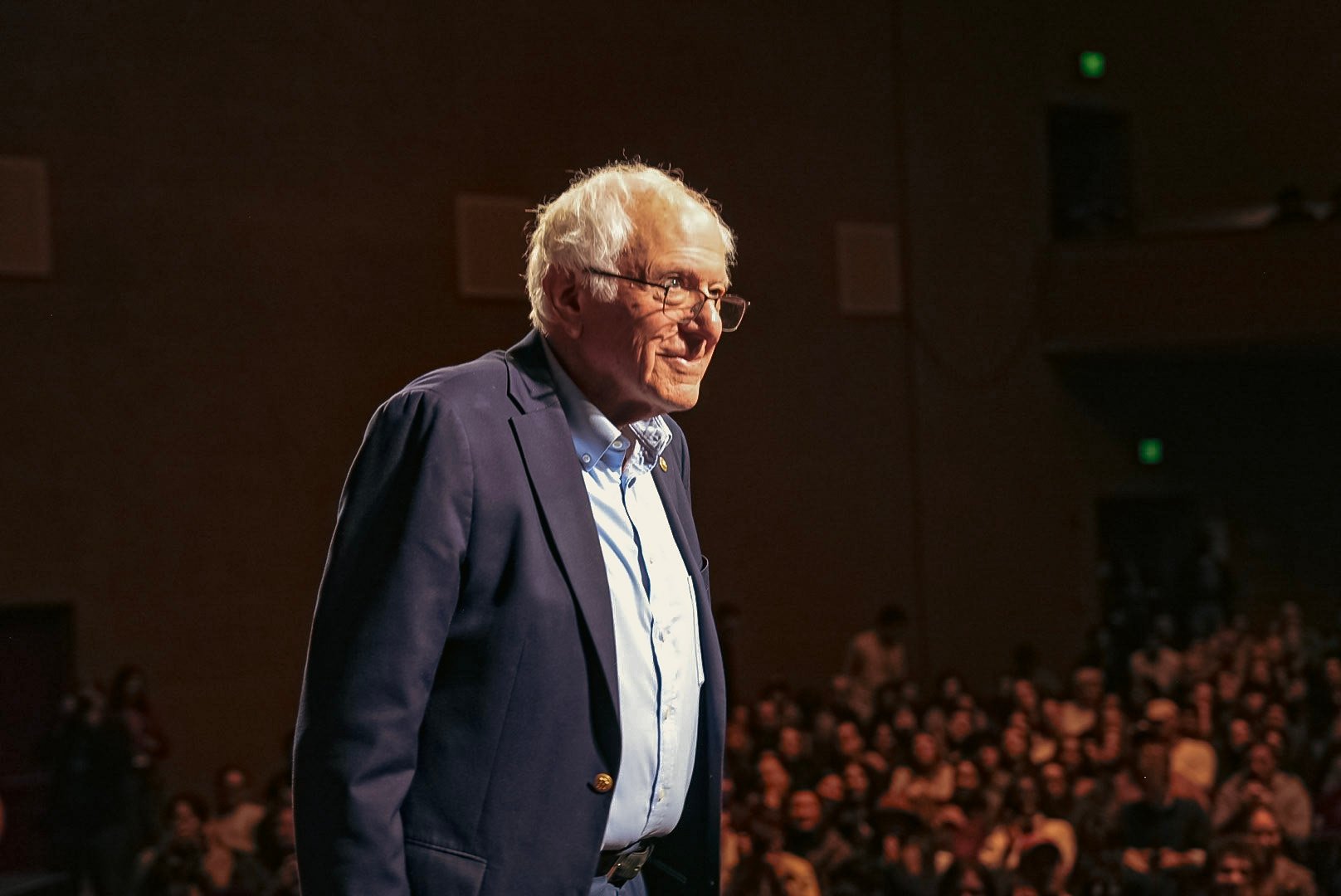 Bernie Sanders speaking at Stanford University from Stanford Speakers Bureau (SSB)