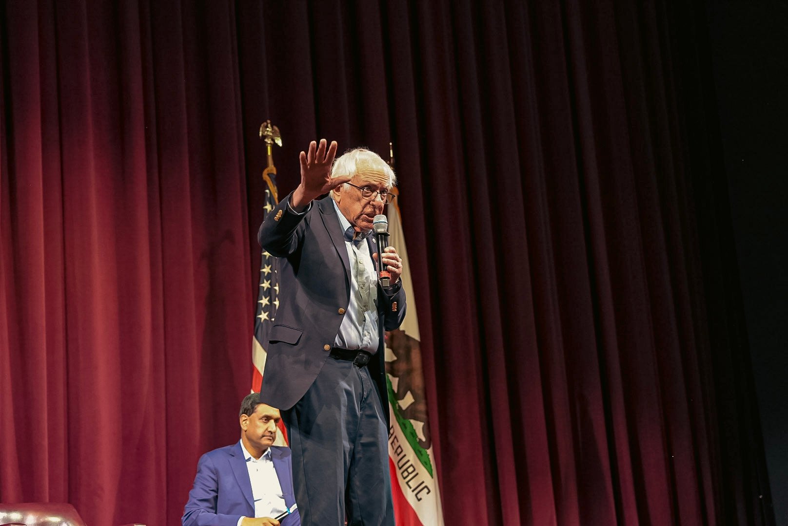 Bernie Sanders speaking at Stanford University from Stanford Speakers Bureau (SSB)