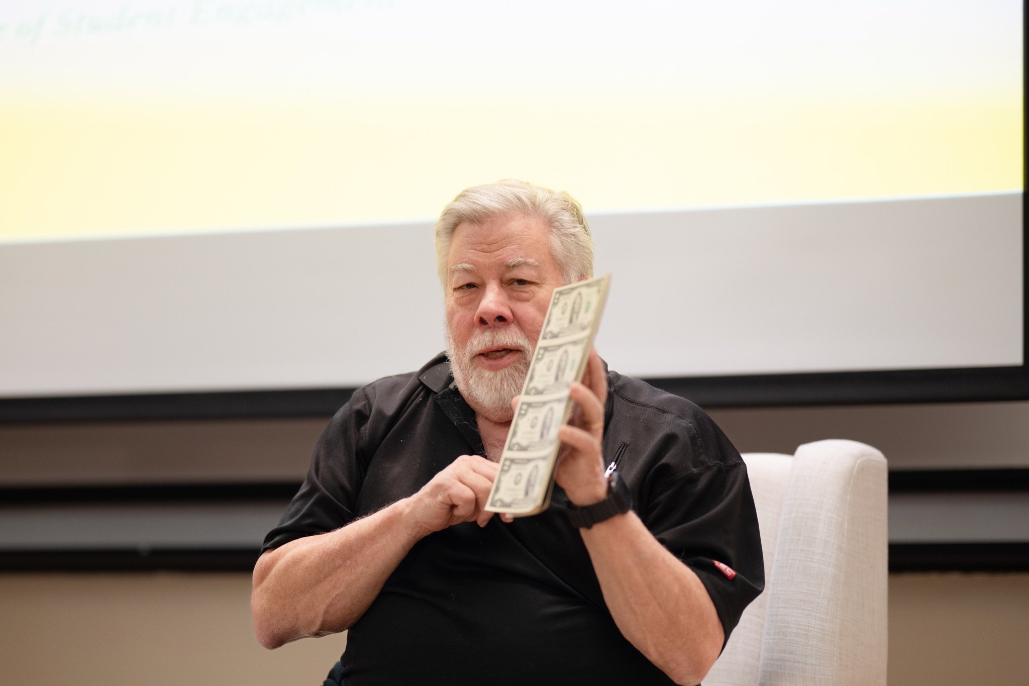 Steve Wozniak speaking at Stanford University from Stanford Speakers Bureau (SSB)